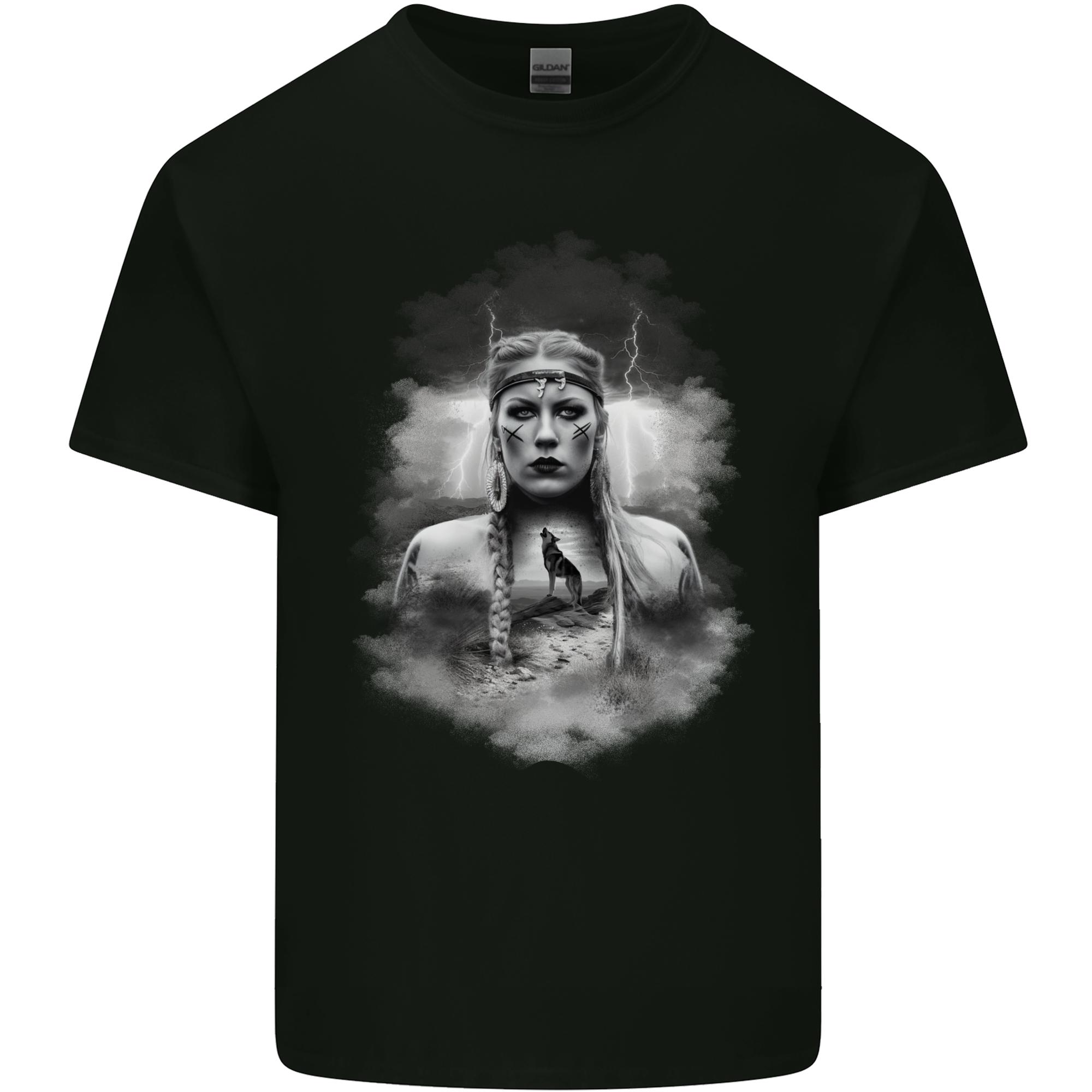 Wolf Viking Unisexs Light Cotton TShirt S