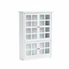 1:12 Scale Dollhouse Cabinet White MDF Display Realistic for Tabletop Displays