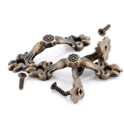 10pcs Box Knobs Zinc Alloy Handle Bronze For Drawer Wooden Jewelry Box Mini Handles Knobs ARI