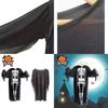 Halloween Skeleton Ghost Fancy Dress Cosplay Costume For Adults And Kids