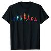 Funny Evolution of Yoga Graphic T Shirts Men Women Pure Cotton Humor Streetwear Tee Shirt Short Sleeve Unisex Loose Clothing
