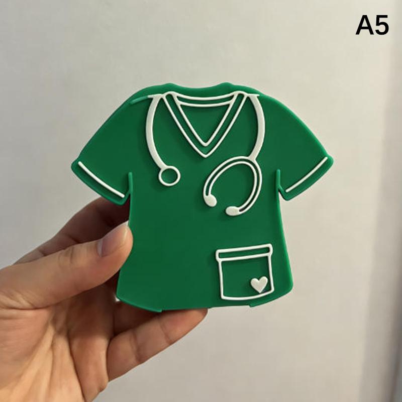 Portabolígrafos de Enfermera Diseño con Forma de Uniformes de Enfermera Organizador de Escritorio Regalo Perfecto Para Enfermeras Doctores Y Estudiantes de Medicina Regalos Para Enfermeras