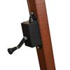 Umbrella 300x300 Cm Wooden Mast White