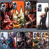 My Hero Bakugou Katsuki Phone Case For Xiaomi Poco X7 F6 F5 Pro F7 14 Ultra Mi 15 11 Lite F3 M6 M5S M4 11T 10T Pro Cover Capa
