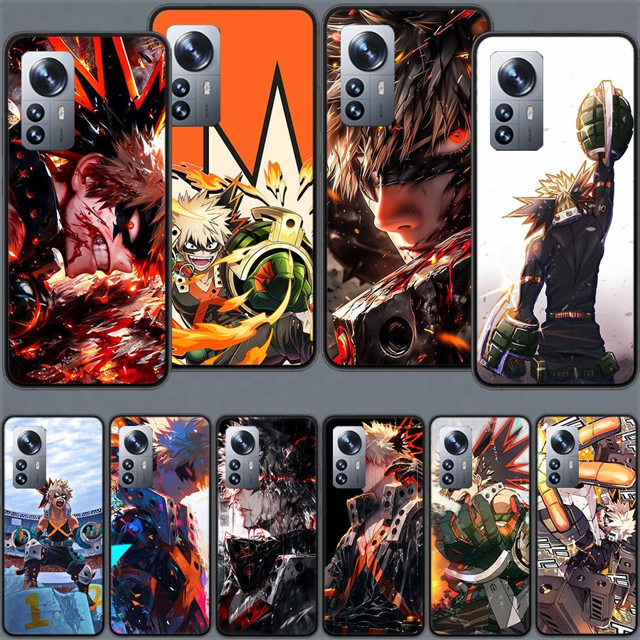 My Hero Bakugou Katsuki Phone Case For Xiaomi Poco X7 F6 F5 Pro F7 14 Ultra Mi 15 11 Lite F3 M6 M5S M4 11T 10T Pro Cover Capa