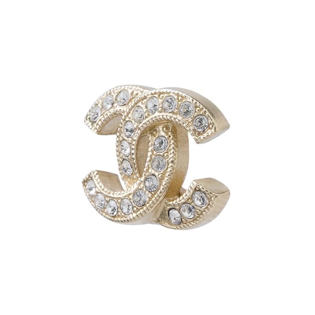 Chanel Orecchini a Bottone da Donna Oro A88429-Y02003-Z2800
