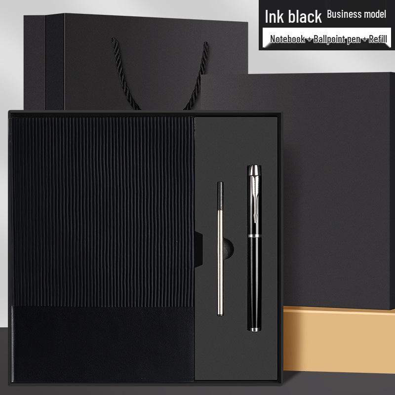 High-End Customizable Office Notebook Gift Set with Logo