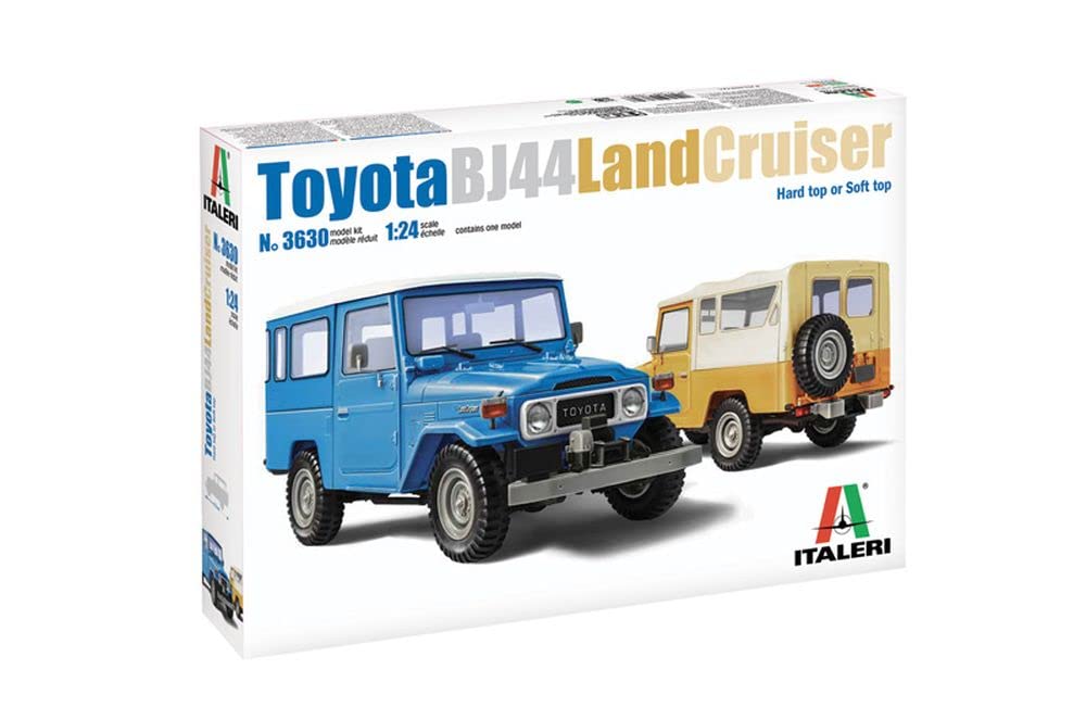 Italeri Toyota Land Cruiser ITA3630 1/24 BJ-44 Soft/Hard
