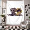Wall TapestryLittle Nightmares Six Mono Art Hanging Cloth Decorative Background Cover for Room Decoration