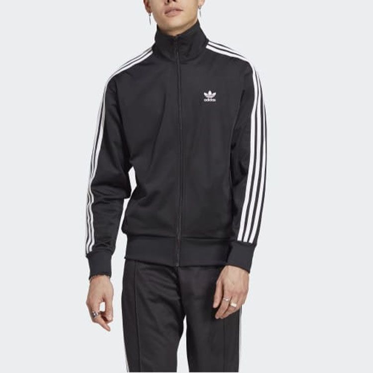 Adidas Basketball Select Stand Collar Long Sleeve Jacket Men Jackets Black IL2189