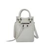 Trendy Rivet Motorcycle Crossbody Phone Bag - Unisex Small Niche Handbag