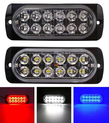 Rear Light 12 LED Strong 12V-24V Colors Small Off-Road