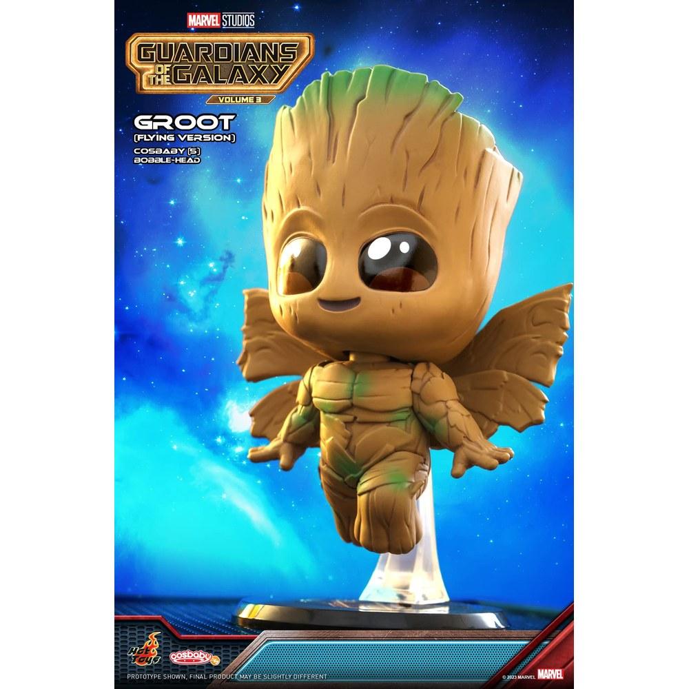 Hot Toys Cosbaby Guardians of the Galaxy Volume 3 Groot Flying Figure Size S Non-Scale