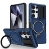 Custodia Blindata Ibrida Per Samsung Galaxy S26 S25 S23 S24 Ultra S22 Plus S26 FE S25 Edge Supporto per Auto Cover Ricarica Wireless Magnetica