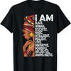 I Am Black Woman Educated Black History Month Black Girl T-Shirt