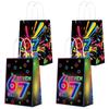 Graffiti Theme Party Handbag: Kids' Birthday Gift & Candy Bag