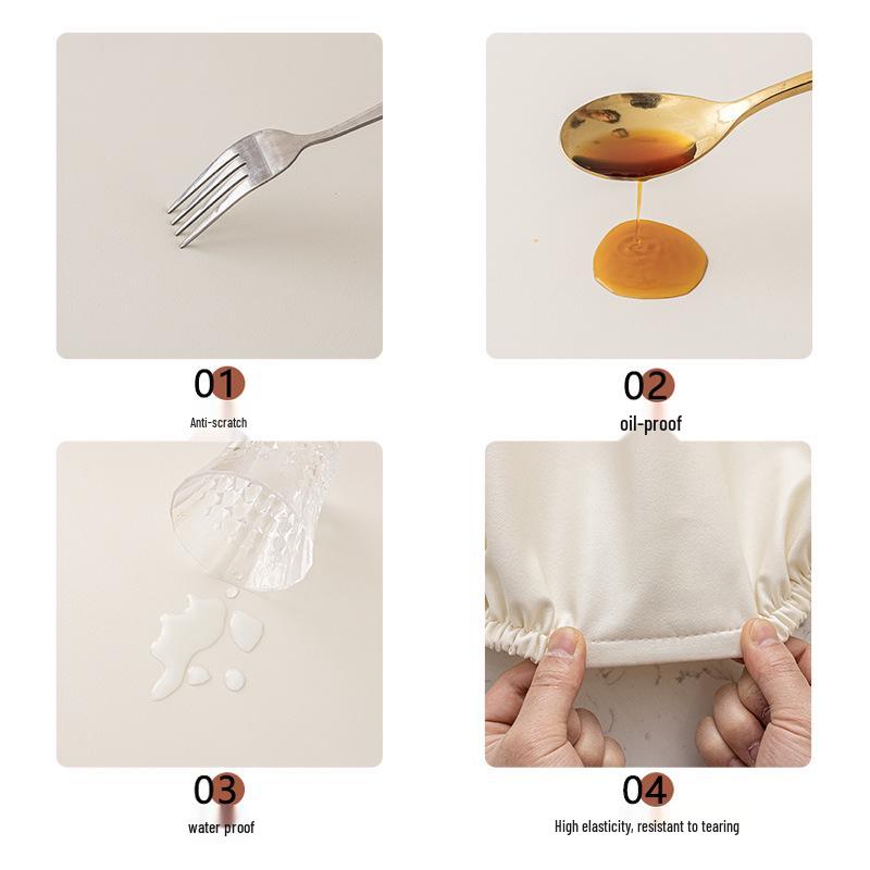 Lambskin Waterproof Oilproof Table Protector for Dining or Coffee Table