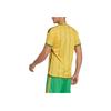 Adidas Koszulka domowa Jamaica 23 Odważne złoto/żywa zieleń unisex Streetwear HT7122