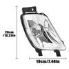 1pcs Fog Light For Peugeot 408 2010 2011 2012 2013 for Peugeot 308 Headlight Fog Lamp Foglight Car Fog Lights ACCESSORIES