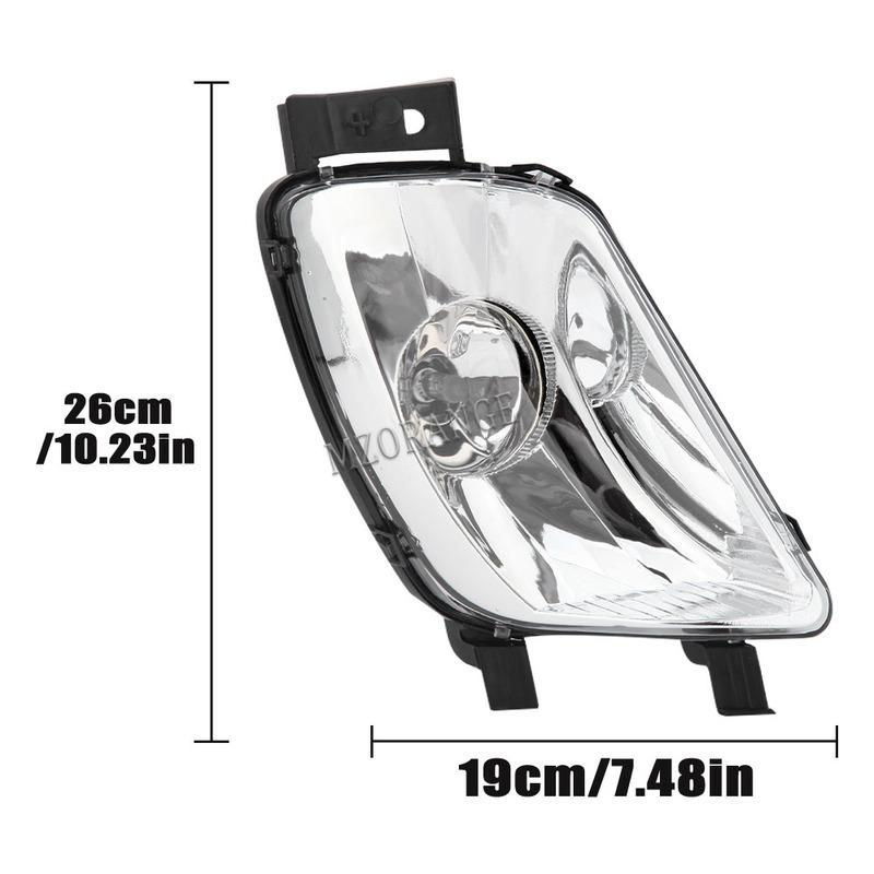 1pcs Fog Light For Peugeot 408 2010 2011 2012 2013 for Peugeot 308 Headlight Fog Lamp Foglight Car Fog Lights ACCESSORIES
