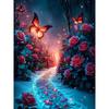 Diamond Embroidery Landscape Fantasy World DIY 5D Diamond Painting Waterfall Forest Cross Stitch Kits Rhinestones Pictures Decor