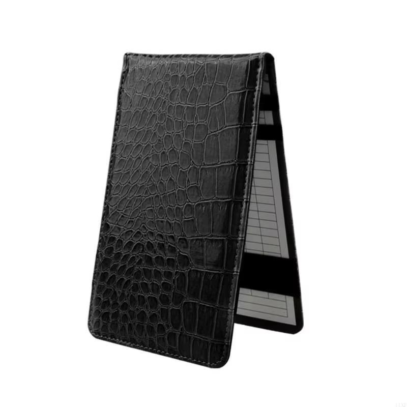 

Golfs Scorebook Notepad Golfs Recording Scorebook Scorecard Holder Scorebook One Size чёрный