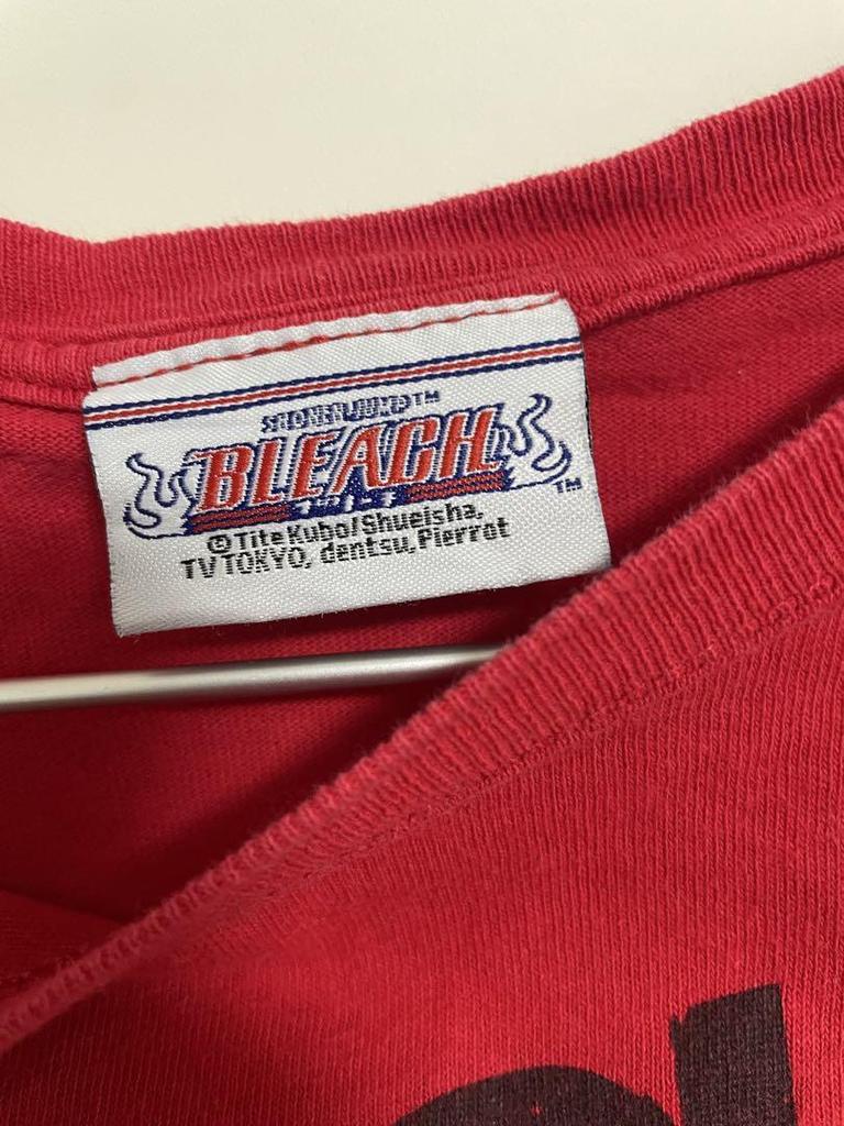 [USED] BLEACH Anime Character T-Shirt Red