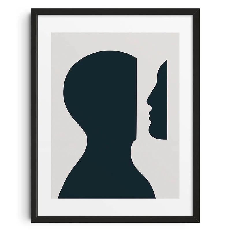 Vintage Abstract Feed Your Mind Classic Posters Print Self Care Wall Art Canvas Painting for Living Room Bedroom Home Decor