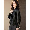 D.F.DEAR Women's Retro Cropped Casual Jacket