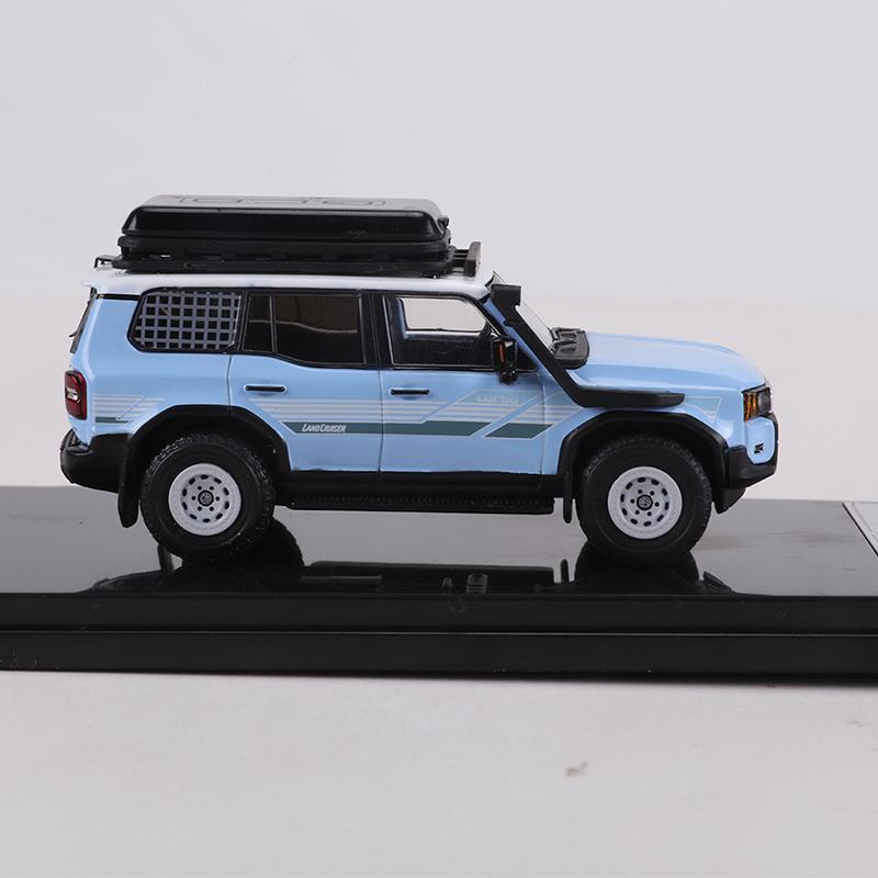 yscr3 GCD 1:64 Toyota Land Cruiser Prado 2024 Off-road Modified Vehicle Alloy Model Car