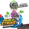 Akedo - Ultimate Arcade Warriors Battle Giants Mini Battle Action Figure Ready, Fight, Split Strike - Drillborg V Alphawolf