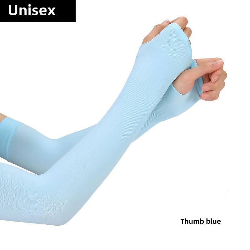 Summer UV Protection Ice Silk Sleeves for Outdoor Sports & Travel
