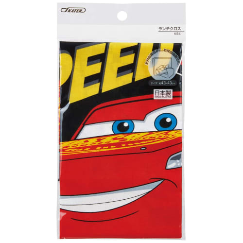 Skater Lunch Cloth, 43x43cm, Disney Cars 22, Boys, Made in Japan, KB4-A