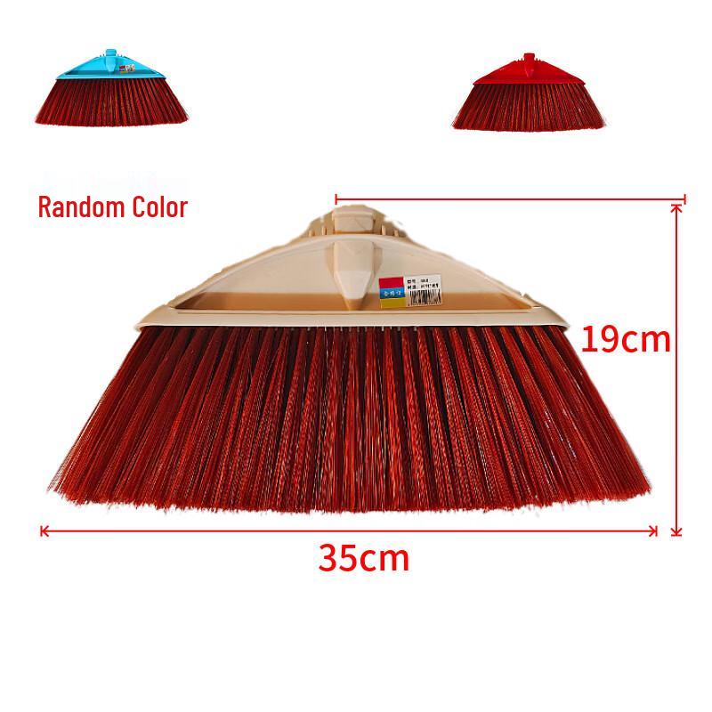 Handun Mixed Bristle Broom Head 10-Pack
