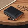 Anti-theft RFID Leather Wallet for Man ID Bank Credit Card Holder Bag Woman Wallets School Teacher Gift Luxury Vintage Zip Purse