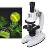 Compound Microscope 200X?1200X 4 Colour Filter Powerful Biological Microscope Adult Microscope for School Home Education