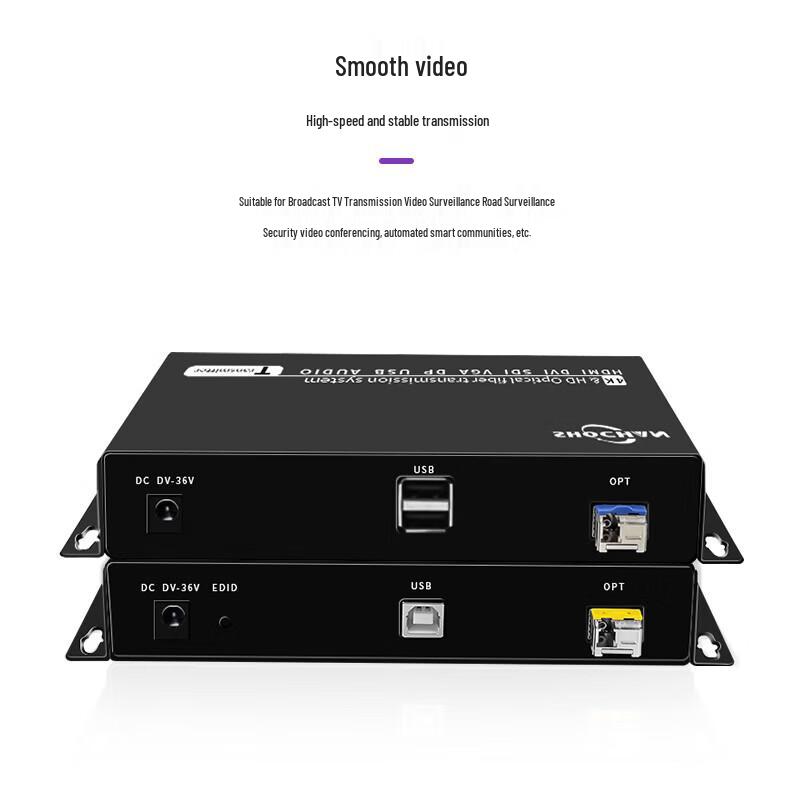 SHOCHAN 1-Channel DVI Fiber Optic Extender
