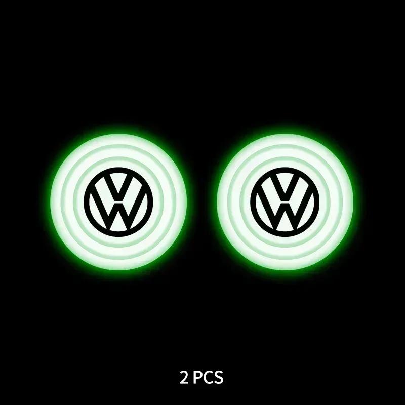 For VW 1/2/4Pcs Car Door Absorber Shockproof Anti Noise Pad Buffer Gasket For VW GTI Polo Golf Passat Tiguan Arteon Touareg Taigo Caddy
