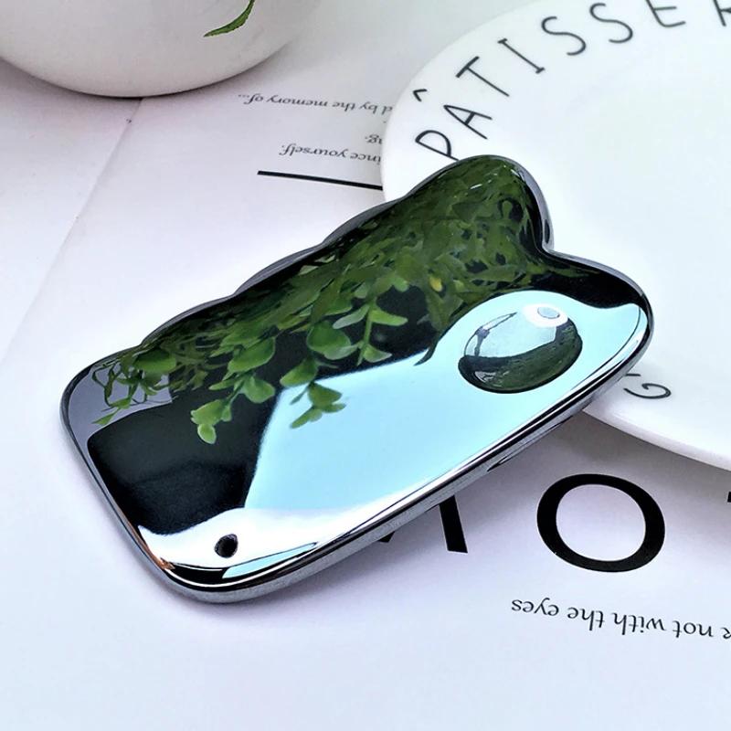 Terahertz Energy Stone Meridian Scraping Board Acupuncture Point Massager Face Eye Beauty Care Guasha Massage Tool