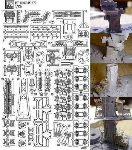 

Pit Road 1/700 Масштаб Фототравление для Японского флота Линкор Ямасиро, 1944, PE179