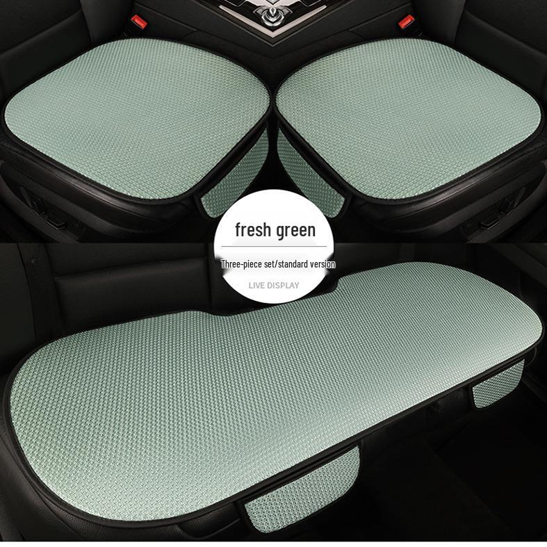 3-Piece Imitation Linen Ice Silk Seat Cushion Set for Besturn B50/B30/B90/Yueyi 03-07