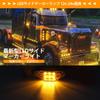 X-STYLE Seitenmarkierungsleuchte LED 24V Orange 6 LED LKW Auto Breitenleuchte Anhänger