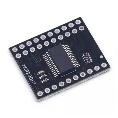 MCP23017 I2C Serial Interface IO Expander Module 4 Set 16Bit GPIO Input Output Extension Board For Microcontroller Development