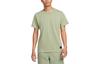 T Shirts Men's Oil Green Crew Neck Moderate Straight Fit FN2646-386