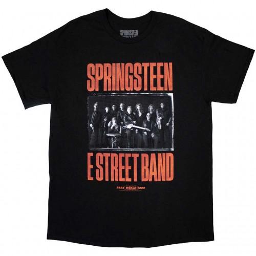 Футболка унисекс для взрослых «Брюс Спрингстин и The E Street Band» с фотографией группы Tour 23