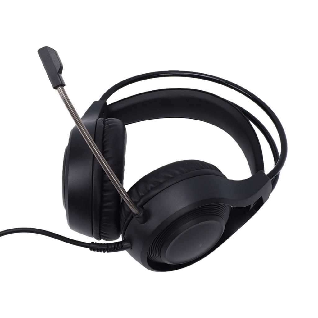 Wired Gaming Headset 3.5mm 50mm Driver 7.1 Surround Sound Over Ear Headphone with Noise Cancelling Mic Memory Foam