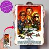Once Upon A Time In Holly Tin Poster Customized Wall Art Retro Vintage Metal Signs for Fans Room Interior Accessories Desk Decor