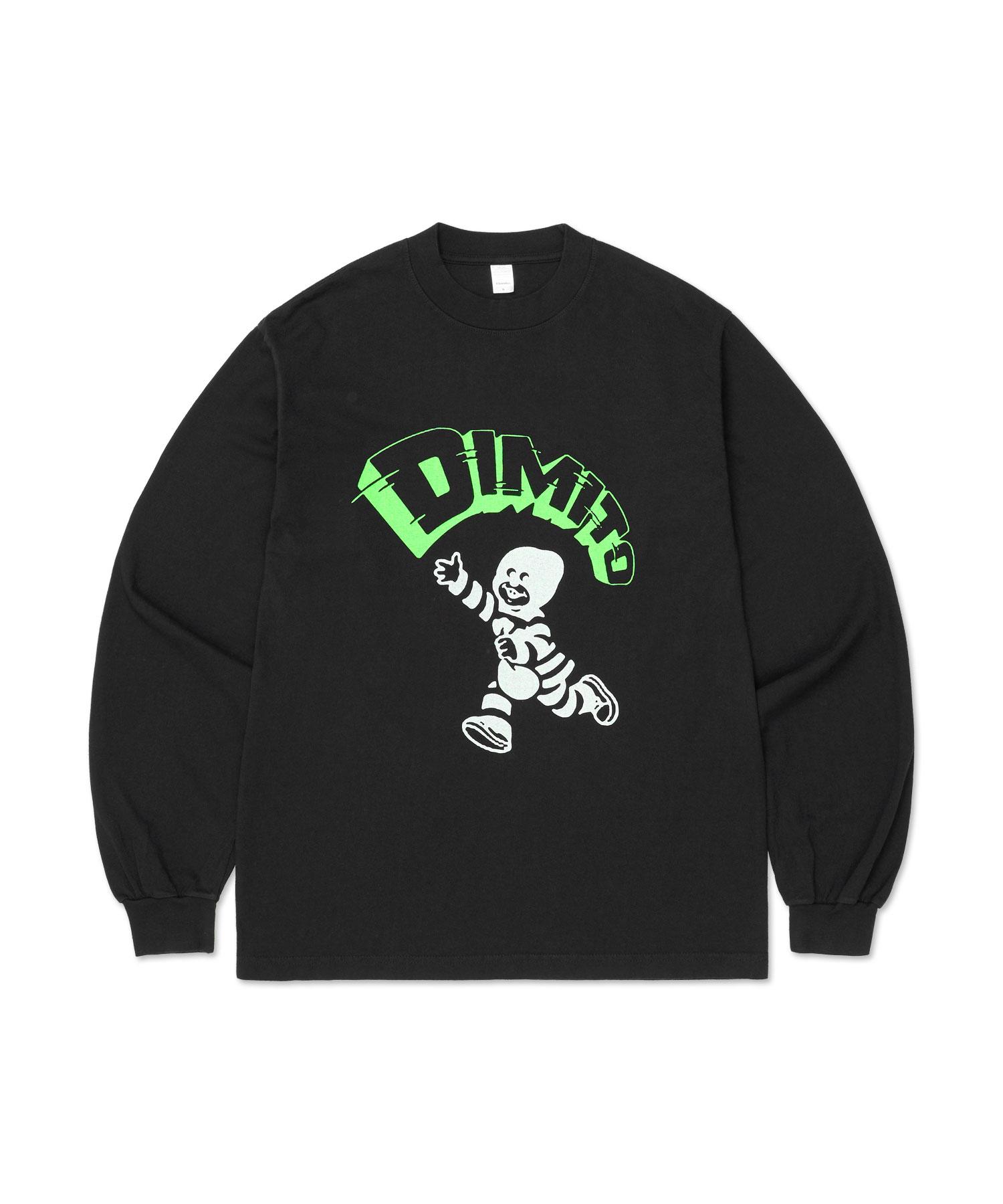 Dimito Mask Boy Lsv Gd 6.5Oz Tee Black S