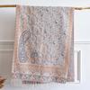 Paisley Ethnischer Schal Kaschmir Damen Jacquard Pashmina Schals Quaste Decke Hijab Kopftücher Winterschals Foulard Bufanda