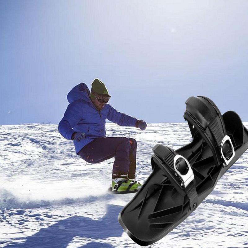 Mini-Ski-Skates Schneeschuhe Skier Snowboards Schnee-Kurzbrett Snowboard-Schuhe Verstellbare Bindungen Skischuhe Snowboard